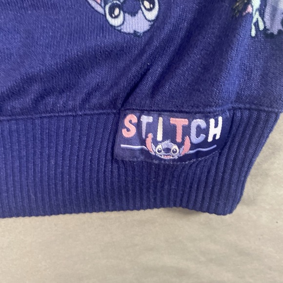 Disney Pajama Top Shirt Nightgown Lilo & Stitch Long Sleeve Sz Small Women Soft - Picture 3 of 6